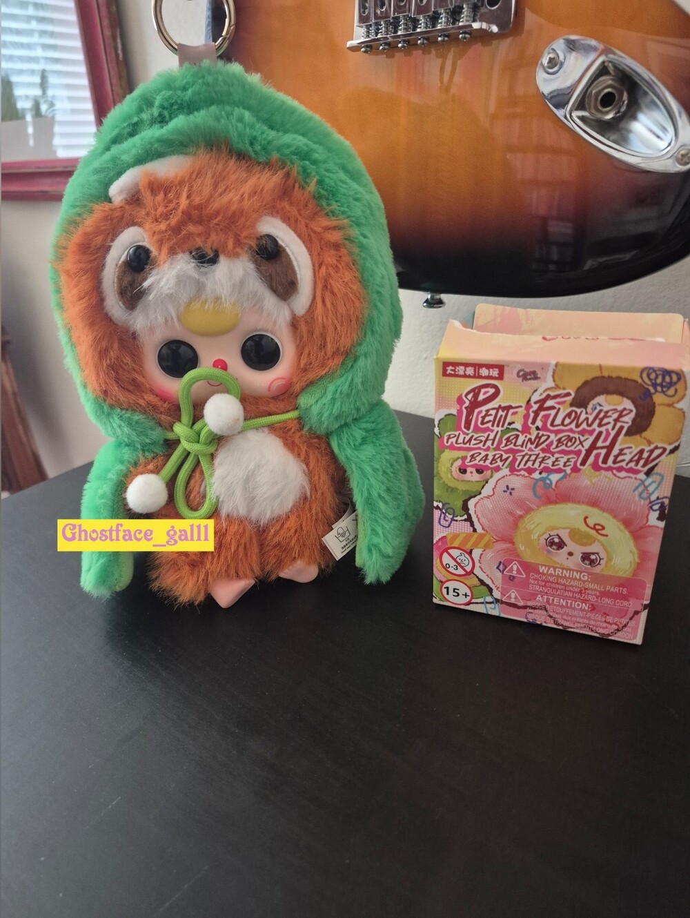 Baby Three I'm Not A Warrior Series : Dinosaur/Red Panda W/Free Petit Flower - Picture 1 of 3